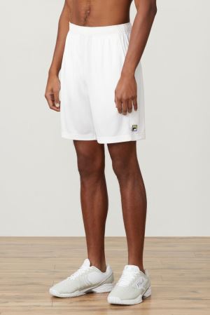 FILA Plr Shorts White,Mens Tennis | CA.VMTKGY413